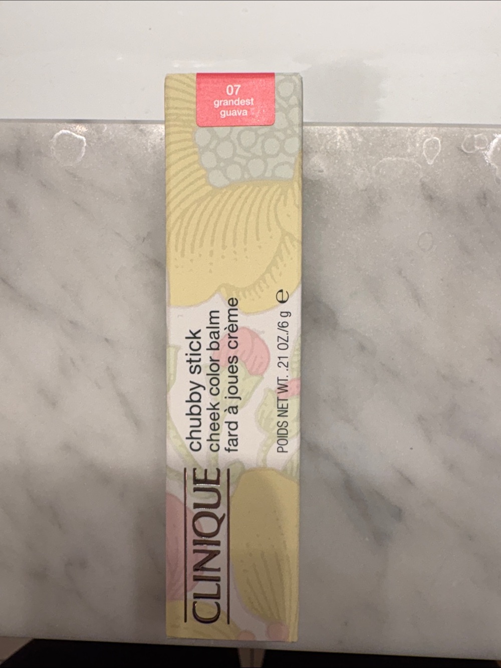 Clinique Chubby Stick Cheek Color Balm - Grandest Guava Pink